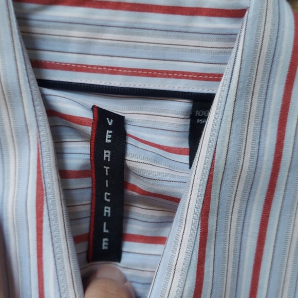 Mens Verticale button down - Picture 4 of 5